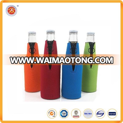 Neoprene Beer Bottle Coolers with Zipper